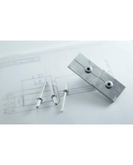 REMACHE FLOR ALUMINIO ALA ANCHA 4'8X12 C/250UDS.