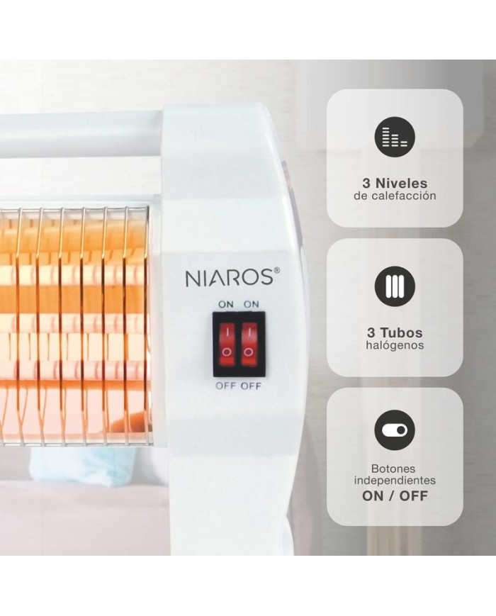 ESTUFA DE CUARZO 1200W GSC.