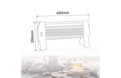 ESTUFA DE CUARZO 1200W GSC.