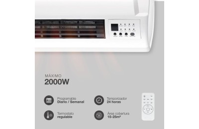 CALEFACTOR SPLIT DE PARED 2000W GSC.