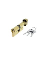 CILINDRO YALE LATONADO 60 MM. LEVA CORTA 30X30 LLAVES IGUALES 39318J