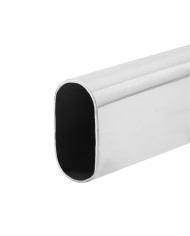 TUBO CROMADO 19MM. BARRA DE 4MTS.