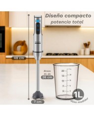 BATIDORA PICADORA 3 ACCESORIOS GRUNKEL