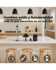 BATIDORA PICADORA 3 ACCESORIOS GRUNKEL