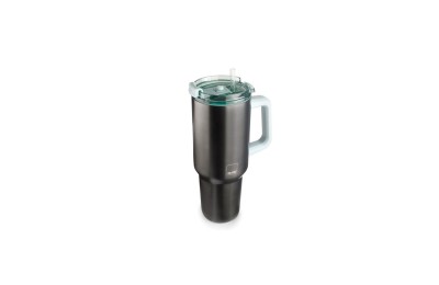 VASO TERMO IBILI CON ASA Y PAJITA GO 900 ML.
