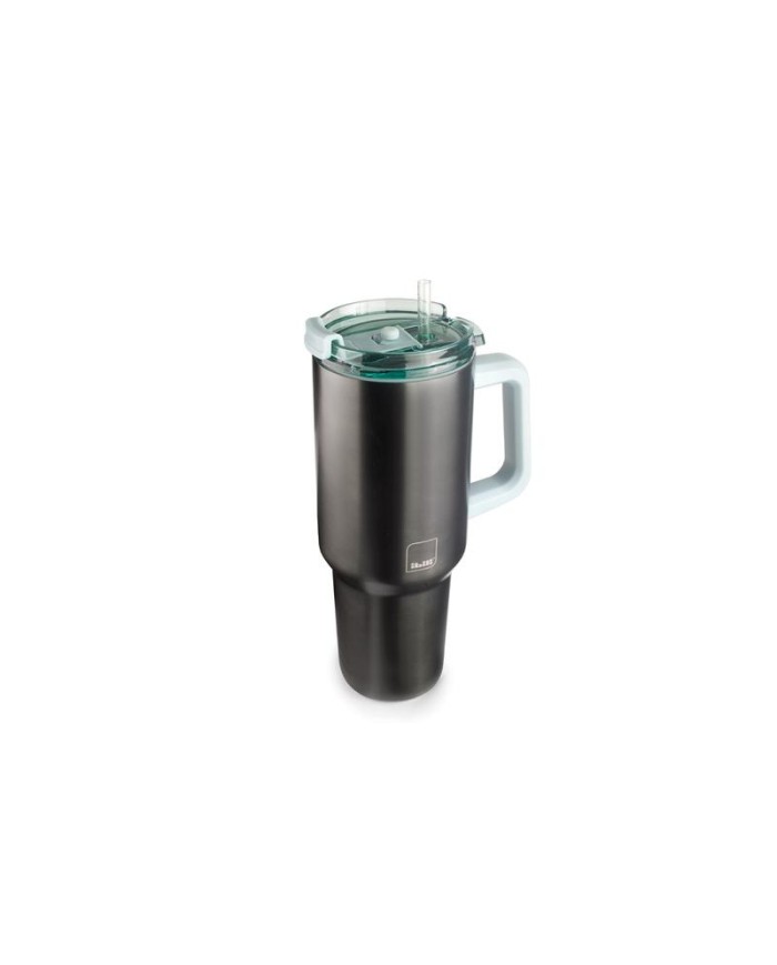 VASO TERMO IBILI GO INOXIDABLE CON ASA Y PAJITA 900ML. 669009