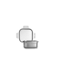 TAPER INOXIDABLE CUADRADO IBILI  500ML. 669205