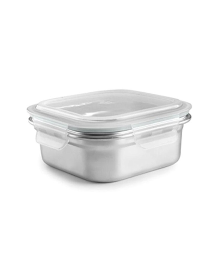 TAPER INOXIDABLE CUADRADO IBILI  500ML. 669205