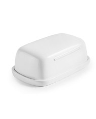 MANTEQUILLERA CERAMICA BLANCA IBILI