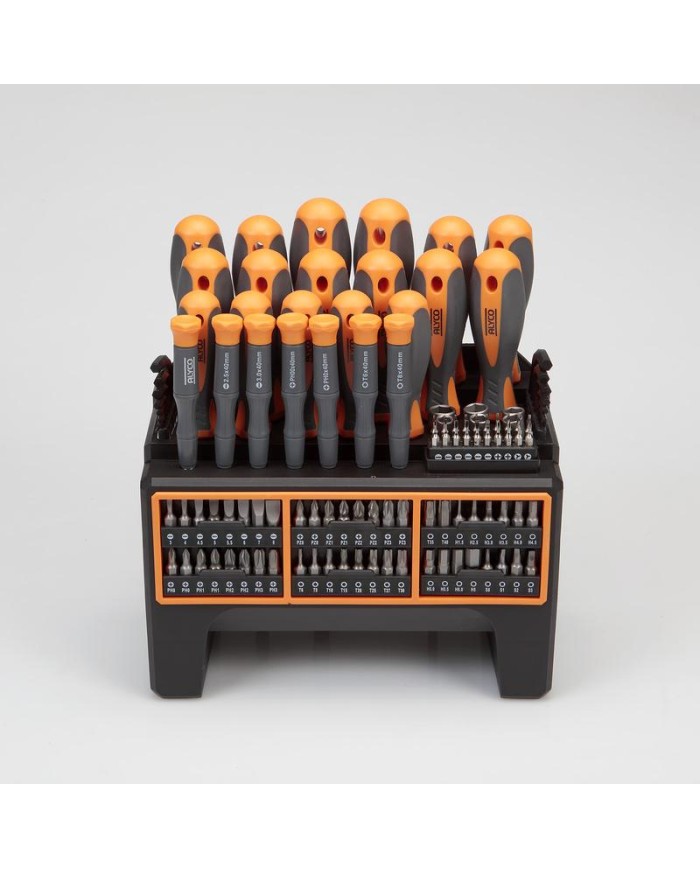 DESTORNILLADOR ALYCO ORANGE COMBI JUEGO 114 PIEZAS    170467