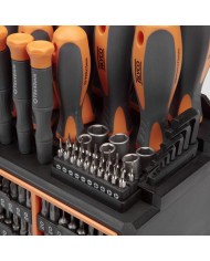 DESTORNILLADOR ALYCO ORANGE COMBI JUEGO 114 PIEZAS    170467