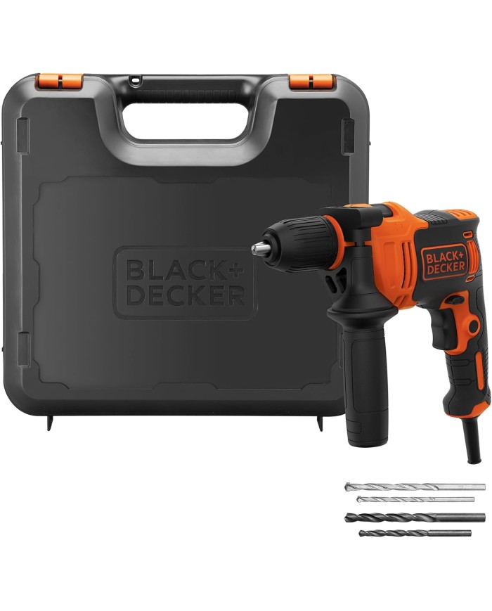 TALADRO PERCUTOR BLACK&DECKER 710W. BEH710K-QS