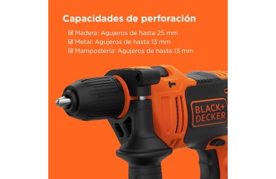 TALADRO BLACK&DECKER 710W BEH710K-QS