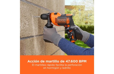 TALADRO BLACK&DECKER 710W BEH710K-QS