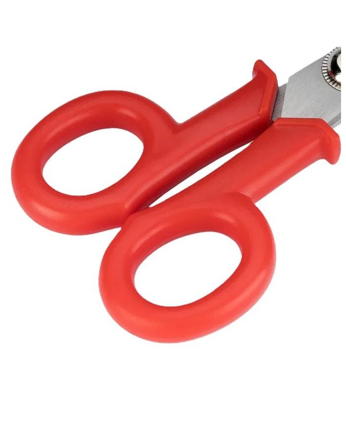 TIJERA ELECTRICISTA BELLOTA BIMATERIAL 140MM. 26010