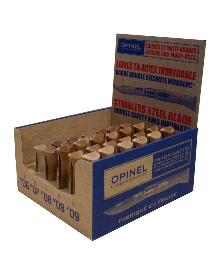 EXPOSITOR NAVAJAS OPINEL 30 PZS. INOXIDABLE