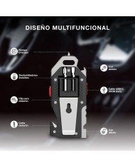 LINTERNA SEGURIDAD 10W. RECARGABLE GSC                201825025