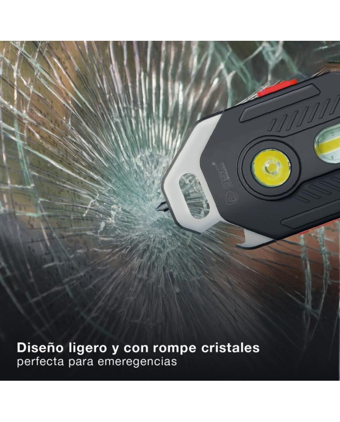 LINTERNA SEGURIDAD 10W. RECARGABLE GSC                201825025