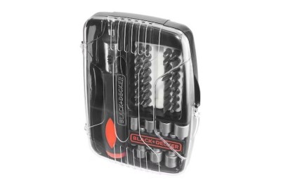 JUEGO DESTORNILLADOR CARRACA B&D 40PZAS.