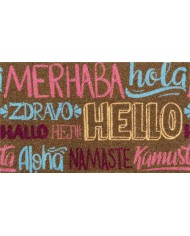 FELPUDO DUETT F/SINTETICA PDG 70X40CMS.