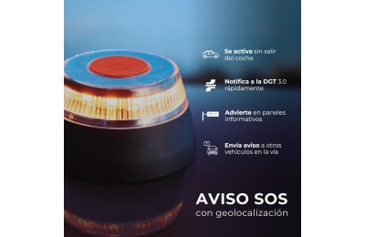 BALIZA SEÑALIZACION DE EMERGENCIA V16