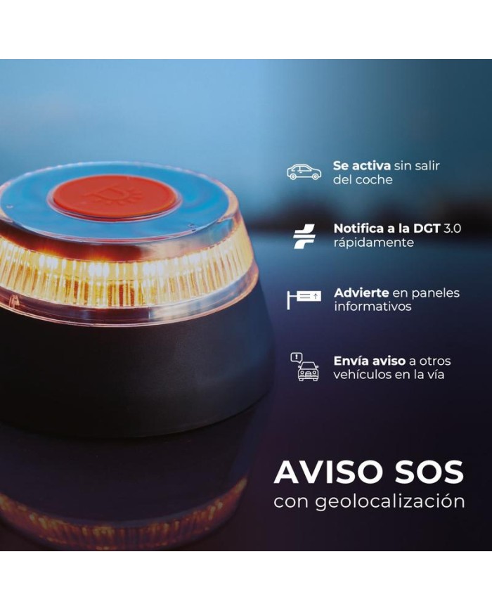 BALIZA SEÑALIZACION DE EMERGENCIA V16