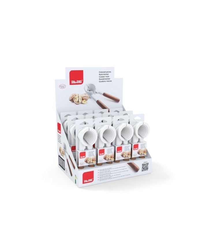 CASCANUECES IBILI BLANCO/MADERA 19CMS.