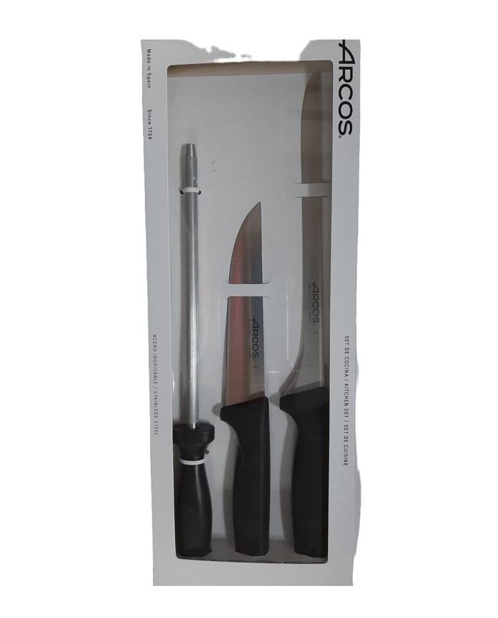 JUEGO CUCHILLOS JAMONEROS SERIE 3900 (3 PZAS.) ARCOS