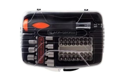 JUEGO DESTORNILLADOR CARRACA B&D 40PZAS.