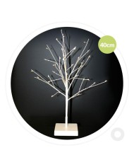 ARBOL DE NAVIDAD LED 30CMS. BLANCO GSC