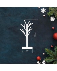 ARBOL DE NAVIDAD LED 40CMS. BLANCO GSC
