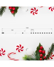 GUIRNALDA 8 FUNCIONES LED  5MTS. 2700K GSC