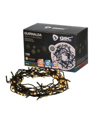 GUIRNALDA 8 FUNCIONES LED 10MTS. 2700K GSC