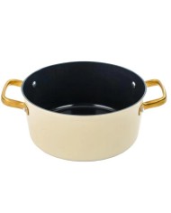 CACEROLA ARCOS ALUMINIO SAMOA ICONIC BEIG 24 CMS.