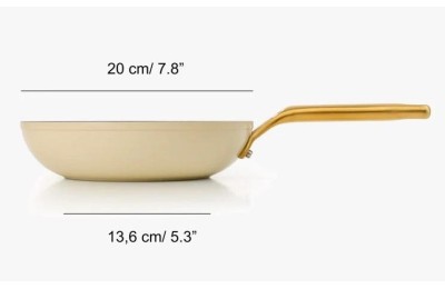 SARTEN ARCOS ALUMINIO SAMOA ICONIC BEIG 20 CMS.