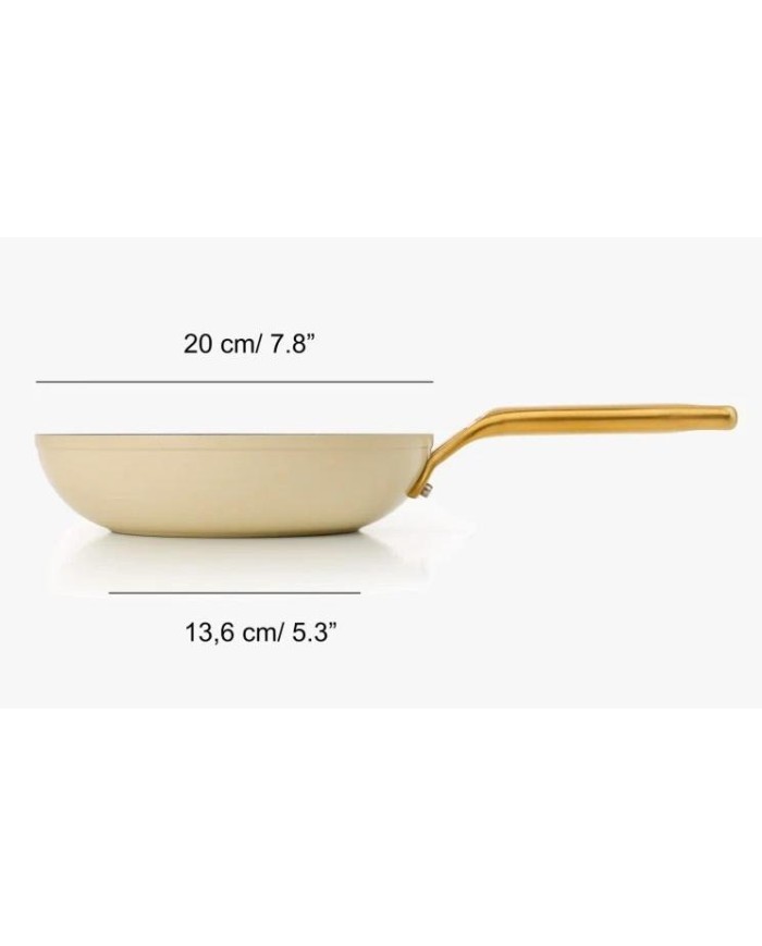 SARTEN ARCOS ALUMINIO SAMOA ICONIC BEIG 20 CMS.