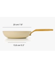 SARTEN ARCOS ALUMINIO SAMOA ICONIC BEIG 20 CMS.