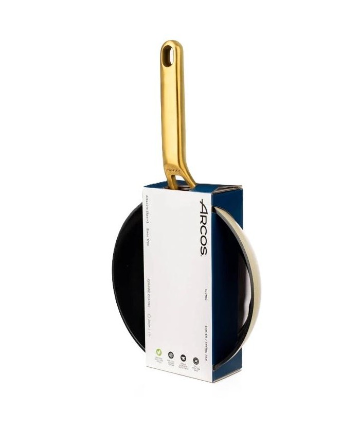 SARTEN ARCOS ALUMINIO SAMOA ICONIC BEIG 20 CMS.