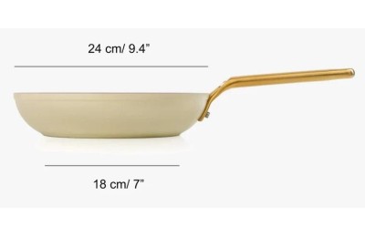 SARTEN ARCOS ALUMINIO SAMOA ICONIC BEIG 24 CMS.