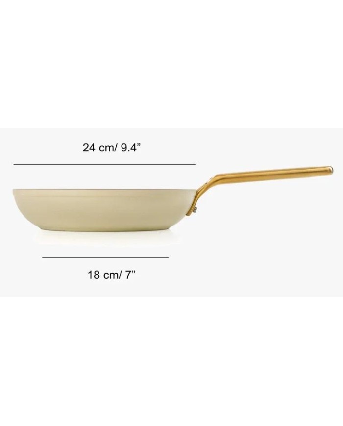 SARTEN ARCOS ALUMINIO SAMOA ICONIC BEIG 24 CMS.