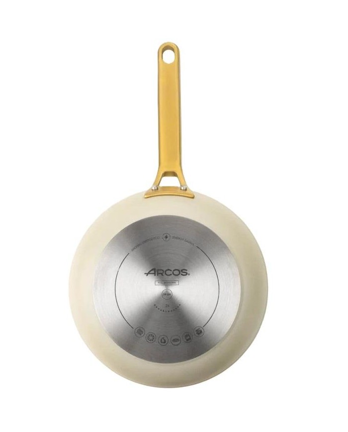 SARTEN ARCOS ALUMINIO SAMOA ICONIC BEIG 24 CMS.