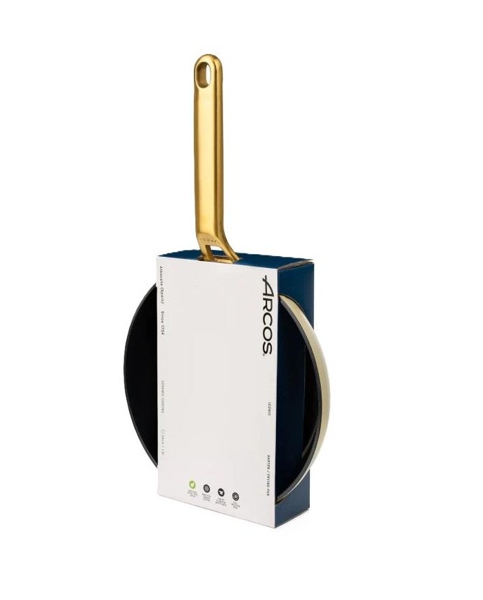 SARTEN ARCOS ALUMINIO SAMOA ICONIC BEIG 24 CMS.