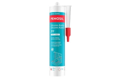 SILICONA ACIDA 300ML. BLANCA PENOSIL