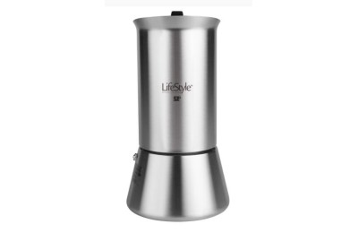 CAFETERA JAVA 4 TAZAS INDUCCION INOXIDABLE LIFESTYLE