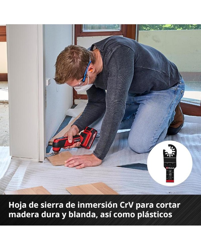 JUEGO 4 HOJAS CORTE EINHELL MULTIHERRAMIENTA OSCILANTE