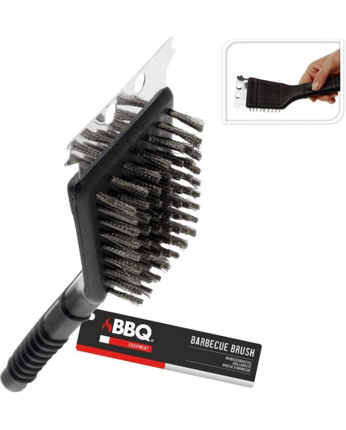 CEPILLO LIMPIEZA BARBACOA BBQ 20X8CMS. YL7160000