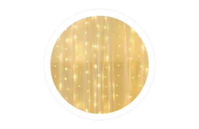 CORTINA LED LUMINOSA 2X1MTS. 8 FUNCIONES 2700K GSC