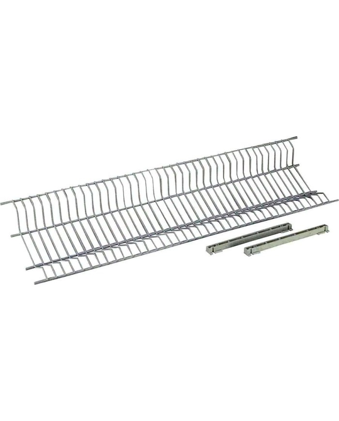 ESCURREPLATOS PLASTICO BLANCO 75CM CON REGLETA SAUVIC