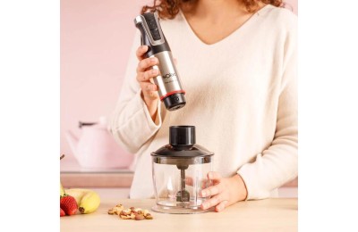 BATIDORA PICADORA 3 ACCES. SOLAC 1500 W. PRO CHEF 1501