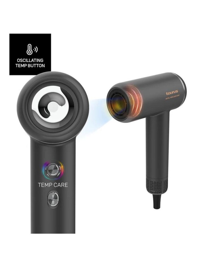 SECADOR DE PELO TAURUS FORCE 2000W. IONIC
